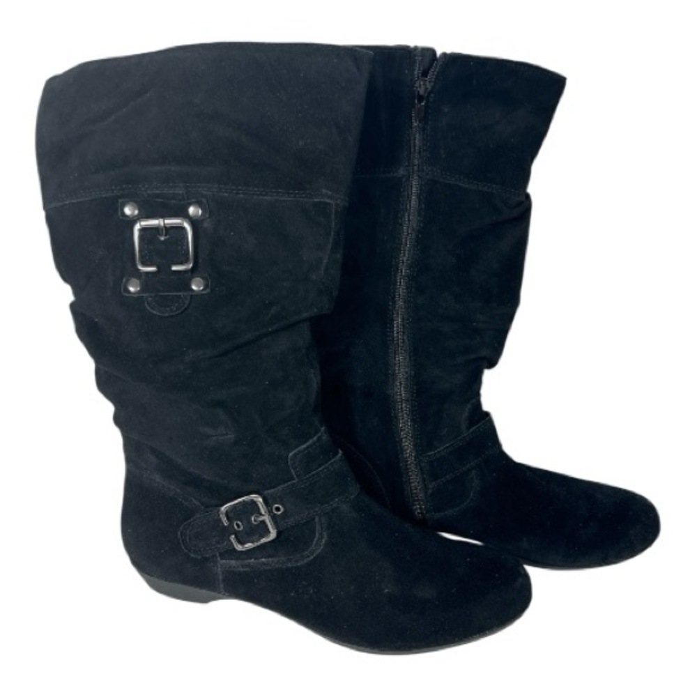 White mountain Sz 9M Loveable Slouch Boots Leather EUC